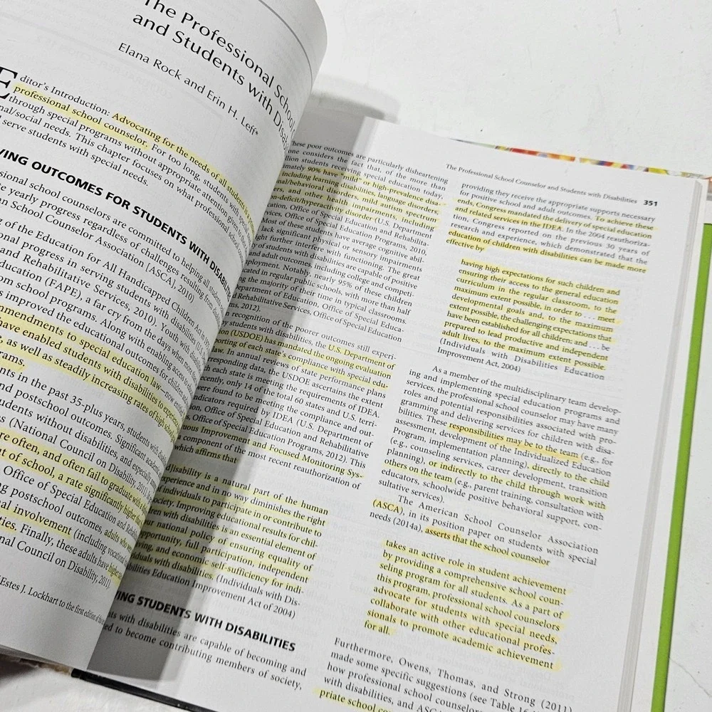 Transforming the School Counseling Profession 4th Edition by Bradley Erford 2014